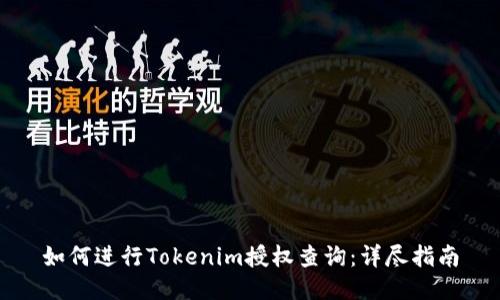 如何进行Tokenim授权查询：详尽指南